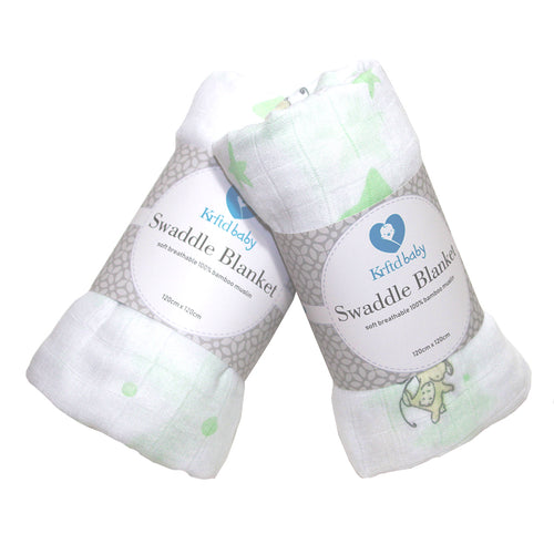 Bamboo Swaddle Blanket (pack of 2)